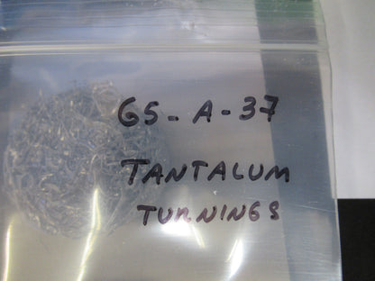 METAL TANTALUM ALLOY 99.5% CHEMICAL ELEMENT 415 GRAMS AS PICTURED #G5-A-37