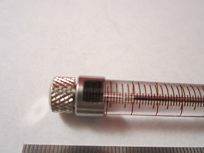 Hamilton Glass Syringe 0.05 ml Gas Chromatography