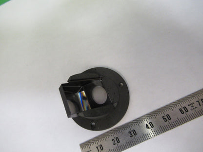 NIKON JAPAN HEAD GLASS PRISM OPTICS MICROSCOPE PART AS PICTURED T4-B-15