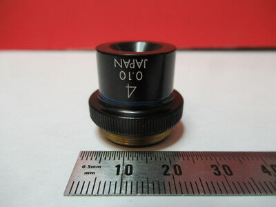 Bausch & Lomb Japan 4X Objective 722759 Lens Microscope Part