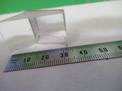 OLYMPUS JAPAN GLASS PRISM HEAD OPTICS MICROSCOPE PART AS PICTURED T3-B-57