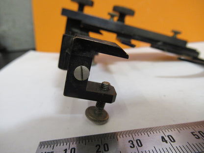 ANTIQUE SPENCER AO XY STAGE CLIP MICROSCOPE PART AS PICTURED Y3-A-31