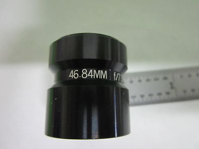 MICROSCOPE PART OLYMPUS LENS 78-8049-1819-7 46.84 mm OPTICS AS IS BIN#S2-B-19