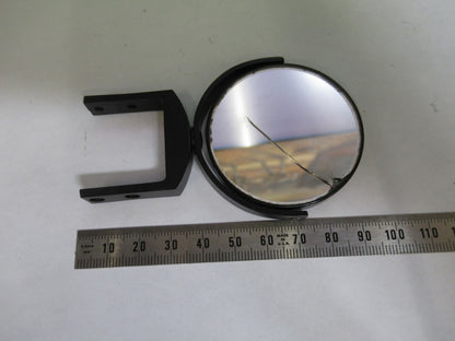 SPENCER AO MIRROR ASSEMBLY OPTICS ANTIQUE MICROSCOPE PART as pic T6-A-73