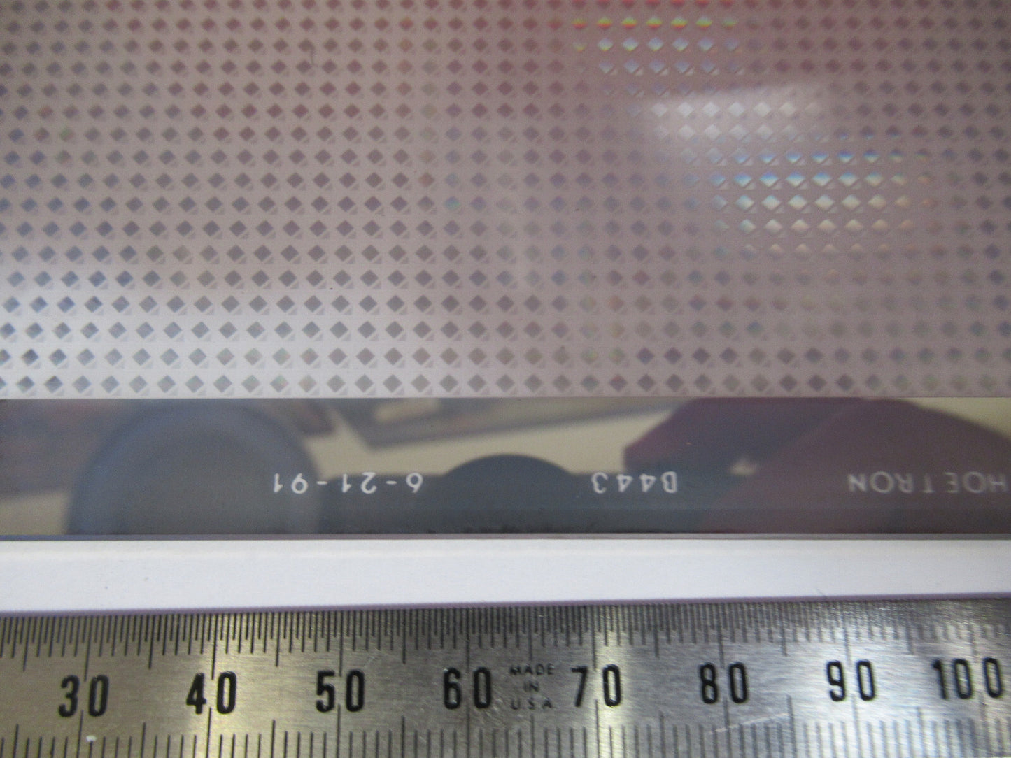 HOETRON MASK PHOTOLITHOGRAPHY VINTAGE COMPONENTS AS PICTURED T1-A-04