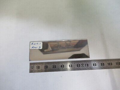 GLASS SLIDE COATED GERMANIUM THIN FILM 9,000 ANGSTROMS  AS PICTURED Z1-A-10