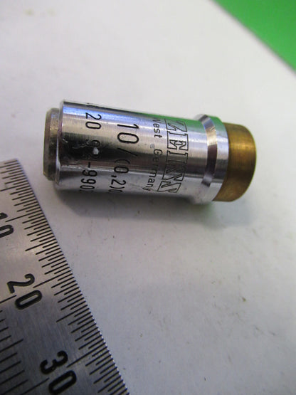 CARL ZEISS OBJECTIVE 10X EPIPLAN MICROSCOPE PART OPTICS AS PICTURED X9-B-83