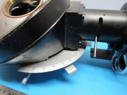 LEITZ GERMANY NOSEPIECE DARK PHASE RARE OPTICS MICROSCOPE PART AS IS &85-A-36