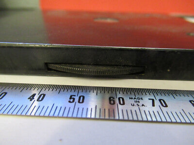 GENERIC VINTAGE STAGE TABLE OLD MICROSCOPE PART OPTICS AS PICTURED &13-FT-72