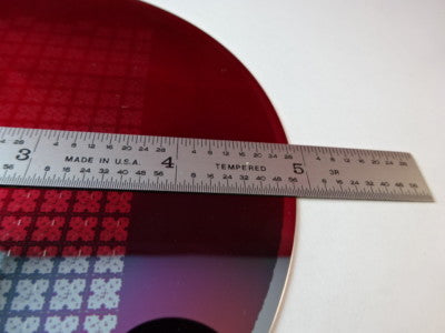 COLLECTABLE SEMICONDUCTOR WAFER SILICON WITH COMPONENTS NICE AS IS #83-A-26