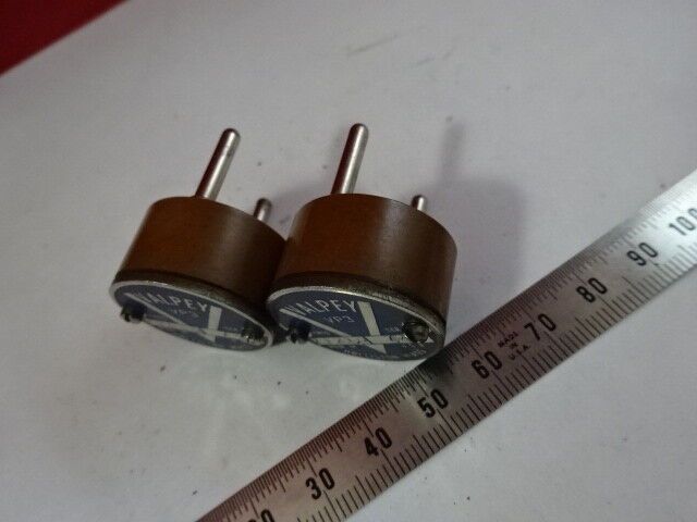LOT 2 EA VINTAGE QUARTZ CRYSTAL VALPEY FISHER VP3 FREQUENCY CONTROL #F7-A-14