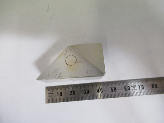 BAUSCH LOMB GLASS PRISM HEAD OPTICS MICROSCOPE PART T8-B-38