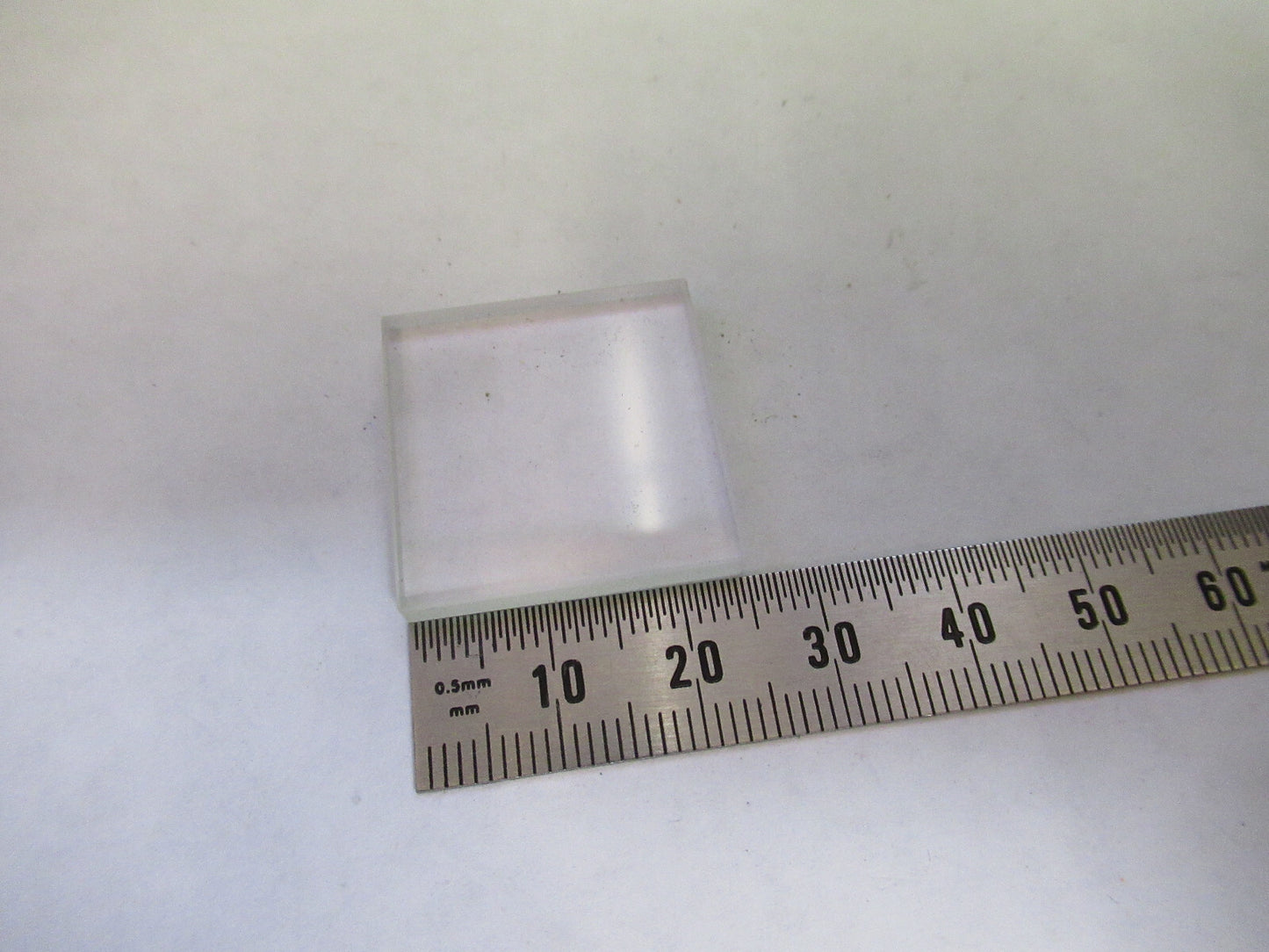 OPTICAL SQUARE BK7 GLASS PLATE PROLASER OPTICS AS PICTURED X7-A-43
