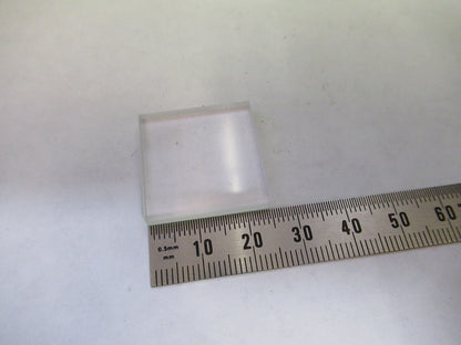 OPTICAL SQUARE BK7 GLASS PLATE PROLASER OPTICS AS PICTURED X7-A-43