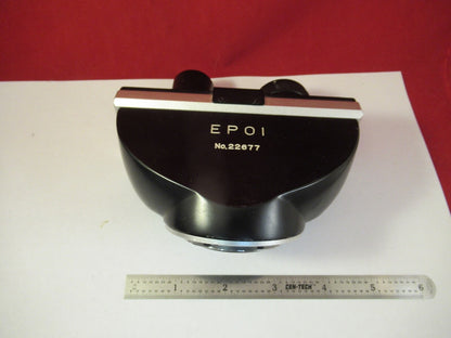 EPOI JAPAN BINOULAR HEAD OPTICS MICROSCOPE PART AS PICTURED &FT-5-182