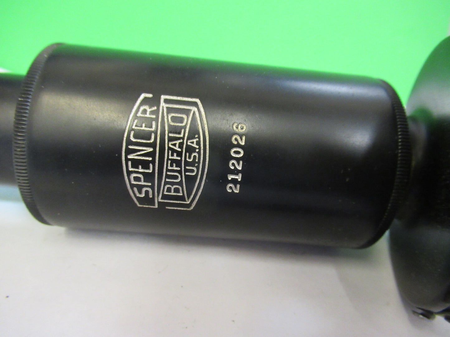 Antique Spencer Lens Co. Tubus + Nosepiece Microscope Part Optics