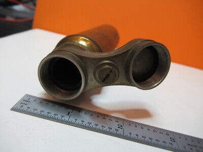 Antique Bausch & Lomb Tubus Nose Brass 1890's Microscope Part
