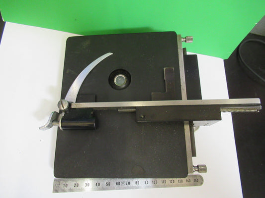 Bausch & Lomb Vintage Stage Table Xy Antique Microscope Part