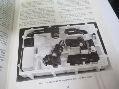 ANTIQUE BAUSCH LOMB Dynotic manual theory MICROSCOPE PART AS PICTURED 7-ft-07