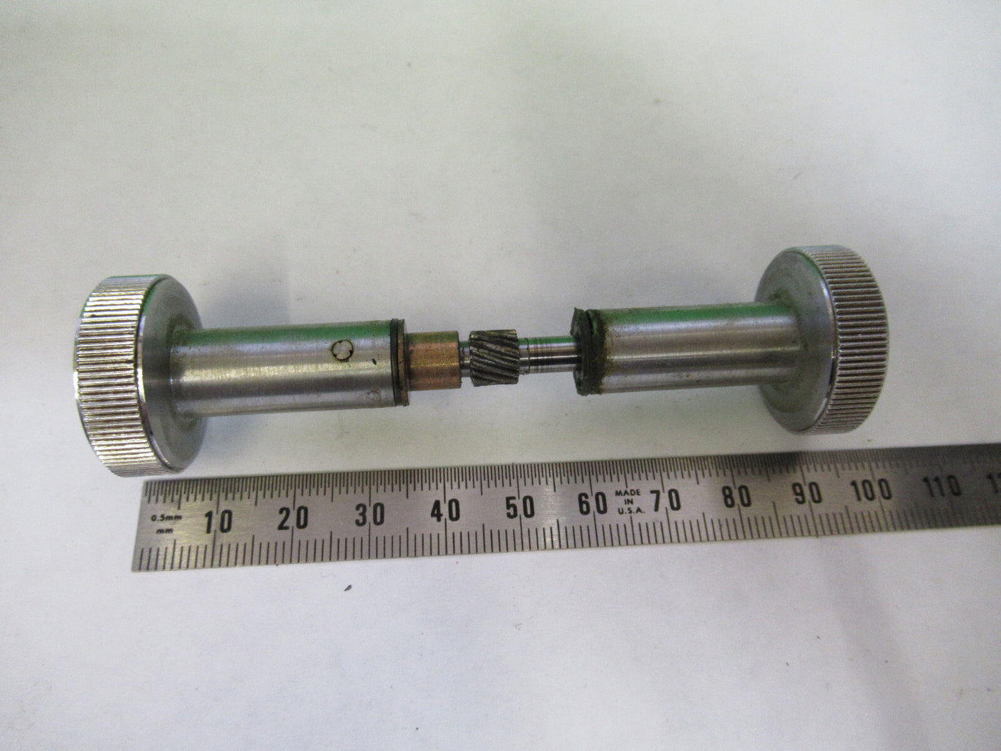 BAUSCH LOMB  SET OF KNOBS ANTIQUE MICROSCOPE PART as pictured X6-A-123