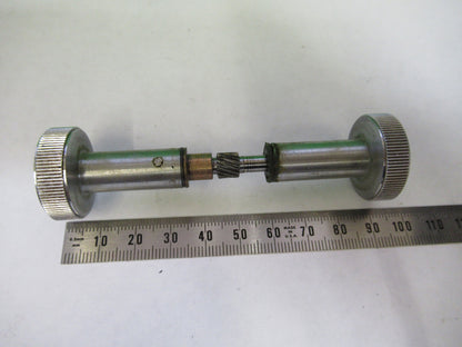 BAUSCH LOMB  SET OF KNOBS ANTIQUE MICROSCOPE PART as pictured X6-A-123