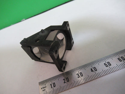 BAUSCH LOMB GLASS PRISM HEAD OPTICS MICROSCOPE PART AS PICTURED 80-B-34
