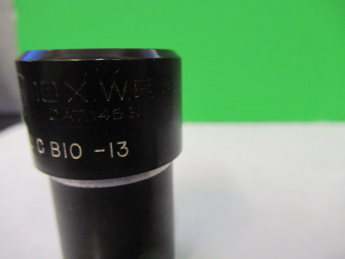 American Optical Co. American Optics 10X Cat 146 Eyepiece Lens Microscope Part