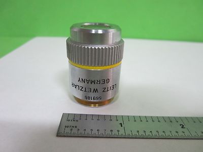 Microscope Part Objective Ernst Leitz Germany Hl 10X Infinity Optics