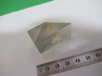 BAUSCH LOMB GLASS PRISM HEAD OPTICS MICROSCOPE PART T8-B-38