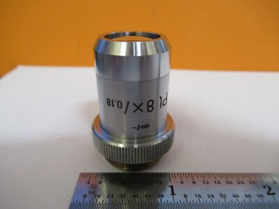Ernst Leitz Wetzlar Objective Pl 8X Infinity Optics Microscope