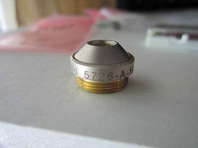 MICROSCOPE OBJECTIVE INFRARED v 5726-A-H 10X OPTICS #2-120
