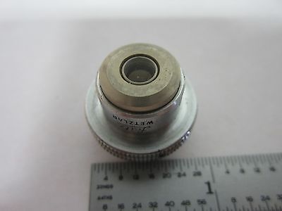 MIKROSKOPTEIL OBJEKTIV LEITZ DEUTSCHLAND 3.5X OPTIK WIE BESEHEN BIN#K2-20