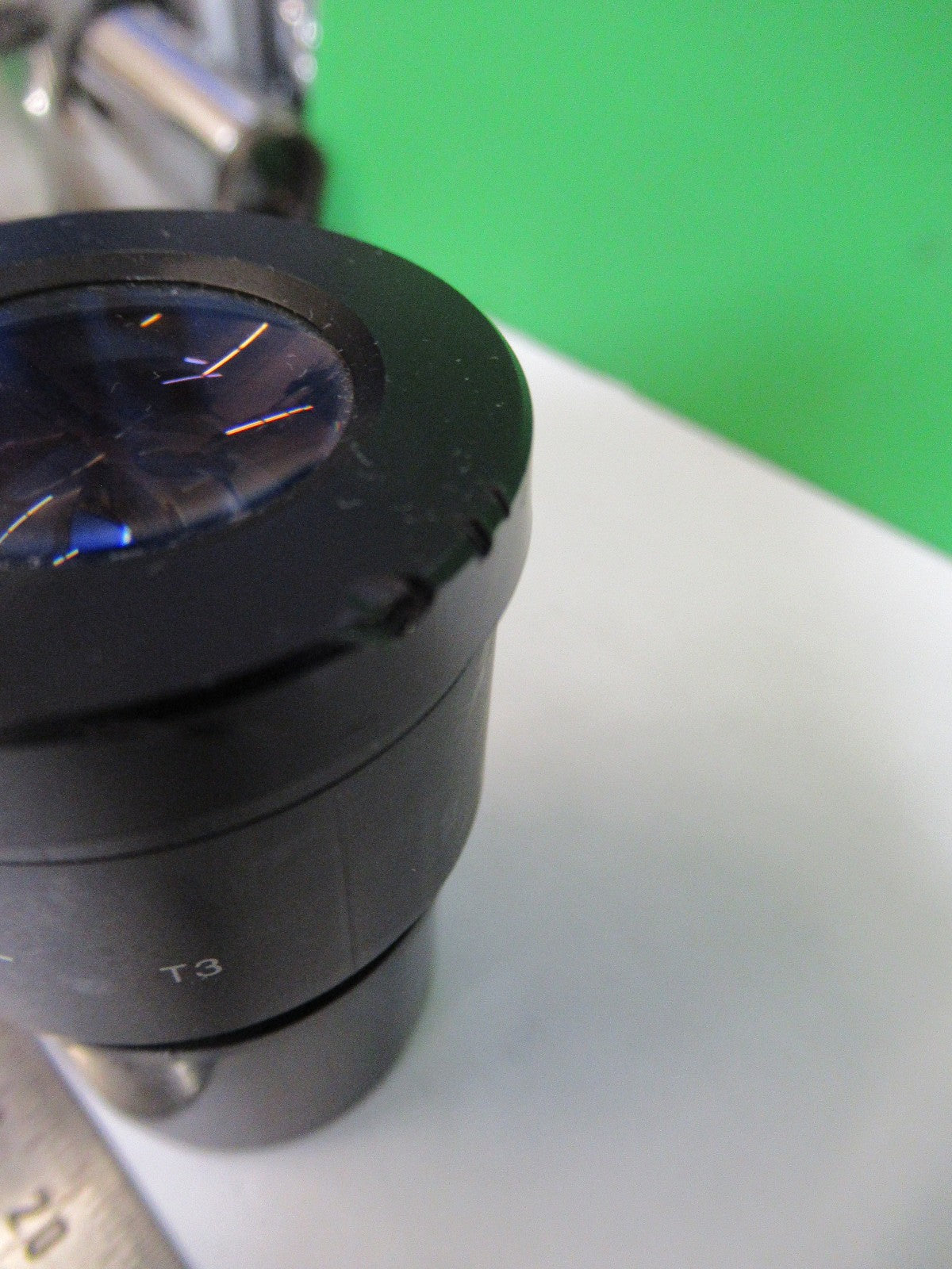 OLYMPUS JAPAN EYEPIECE OCULAR WH10X/22  MICROSCOPE PART AS PICTURED T4-A-20