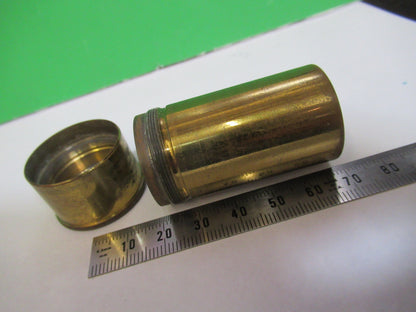 Antique Carl Zeiss AG Jena Empty Canister Microscope Part