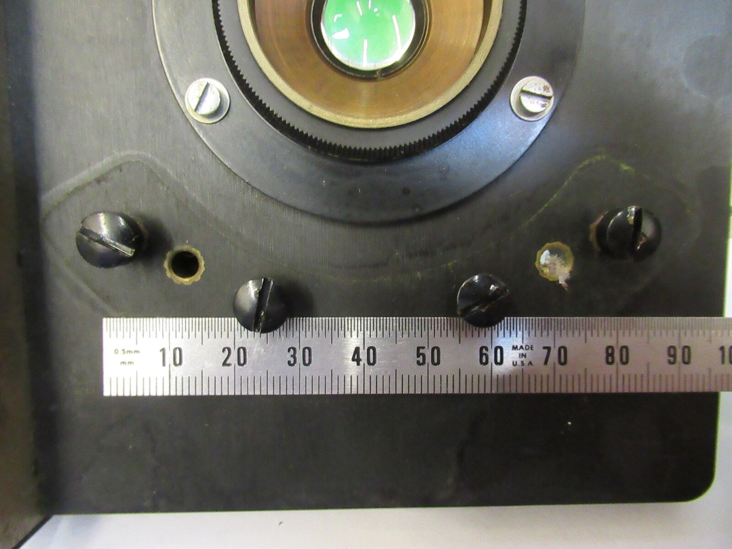 FOR PARTS BAUSCH LOMB ANTIQUE XY STAGE TABLE MICROSCOPE PART AS PICTURED H3-B-24