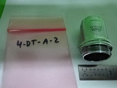 Microscope Part Objective Ernst Leitz Wetzlar Germany 10X Optics B