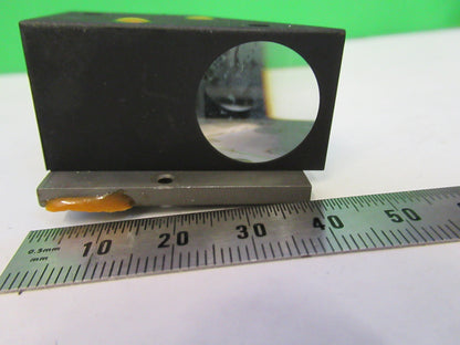LEITZ WETZLAR GERMANY MOUNTED GLASS PRISM MICROSCOPE PART AS PICTURED X2-A-47