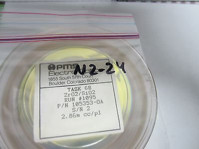 OPTICAL FLAT DICHROIC ZERODUR SPIEGEL ZIRKONIA BESCHICHTETE LASEROPTIK BIN#N2-24