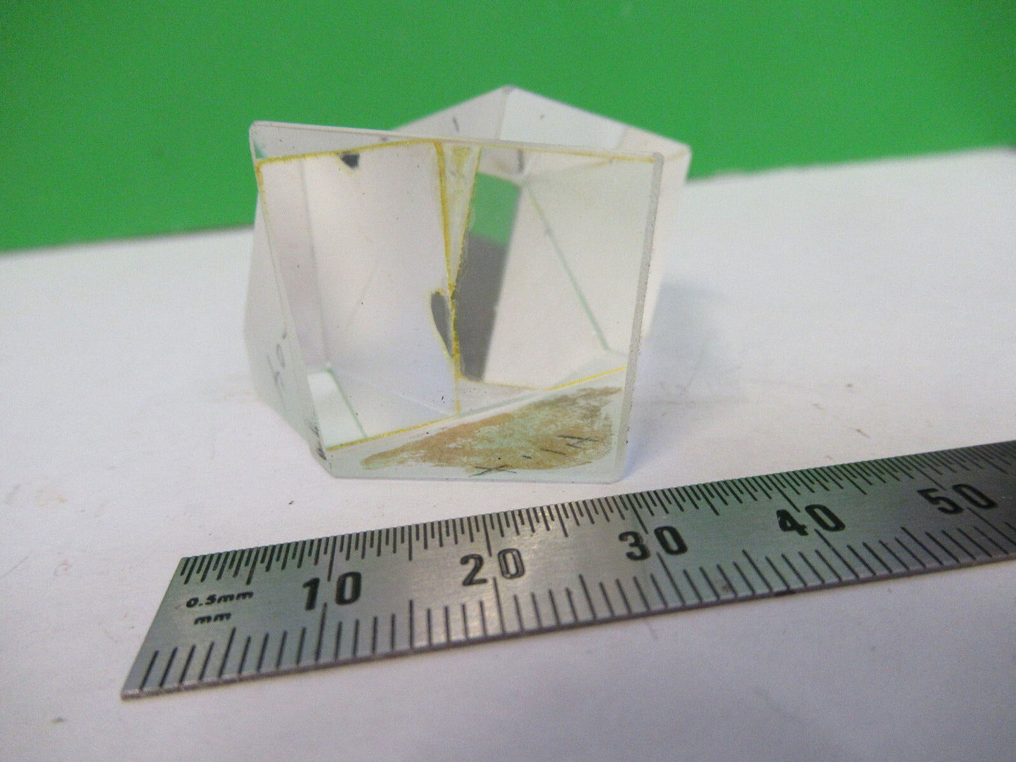 OPTICS AO AMERICAN HEAD STEREO GLASS PRISM MICROSCOPE PART AS PICTURED X4-A-09