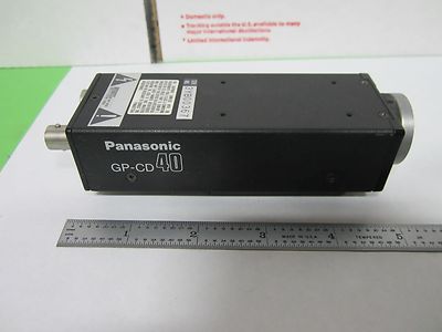 Microscope Inspection Video Camera Ccd Panasonic GP-CD40 Optics
