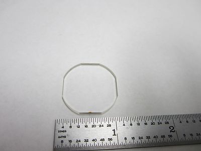 OPTICAL TRUNCATED COATED FILTER MIL SPEC LASER OPTICS BIN#Q4-R-51