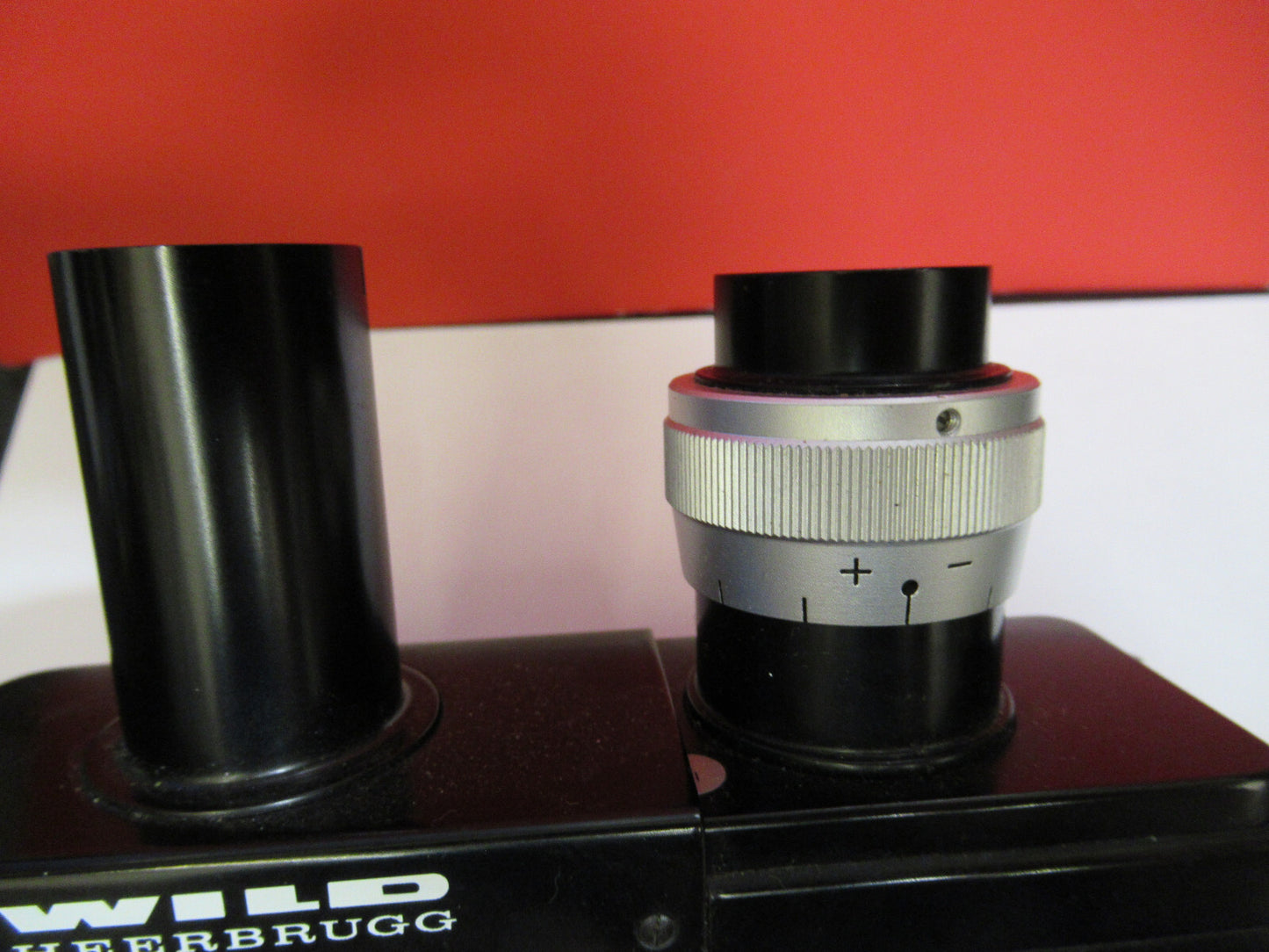 Wild Swiss M20 Binocular Head Microscope Part Optics