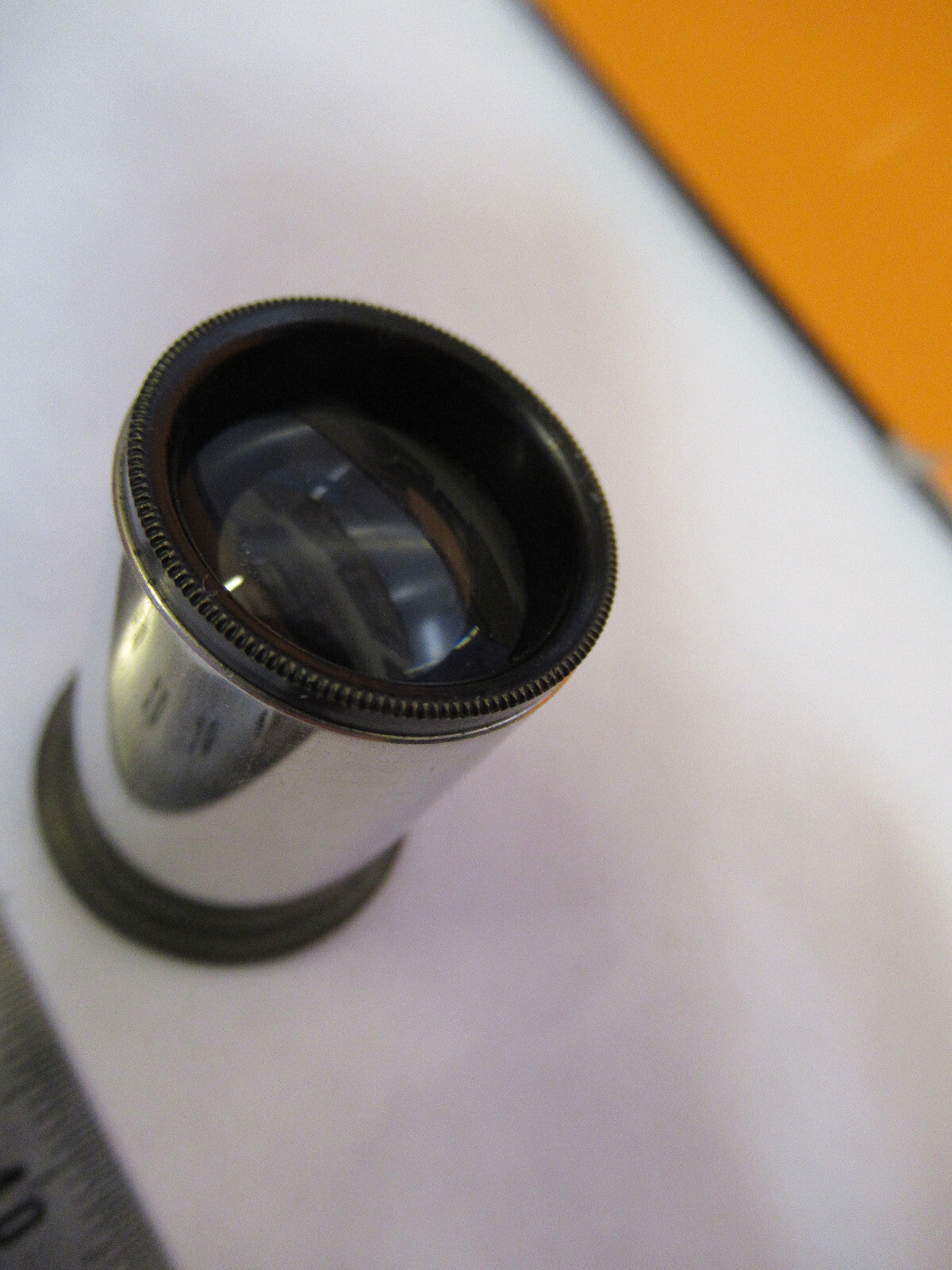 ANTIQUE BAUSCH LOMB 10X EYEPIECE OPTICS MICROSCOPE PART AS PICTURED Y1-A-60