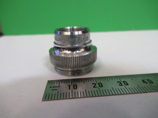 Microlux Wetzlar Germany 3.5X Objective Lens Microscope Part