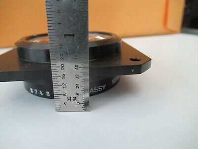 OPTICAL LARGE MOUNTED LENS MIL SPEC PRO LASER OPTICS AS PICTURED &F2-A-202