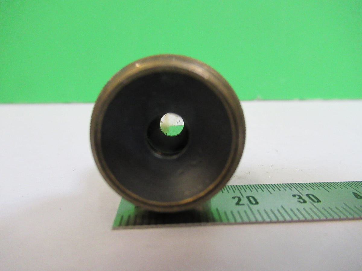 ANTIQUE BRASS SPENCER 44X OBJECTIVE LENS MICROSCOPE PART AS PIC &P4-B-99