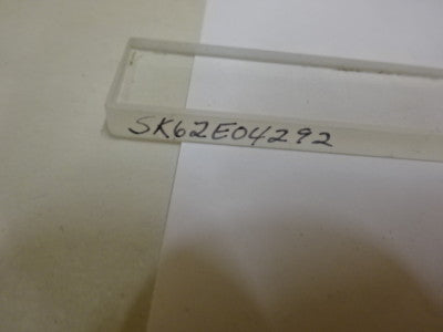 OPTICAL LONG GLASS BAR OPTICS AS IS #2-B-15