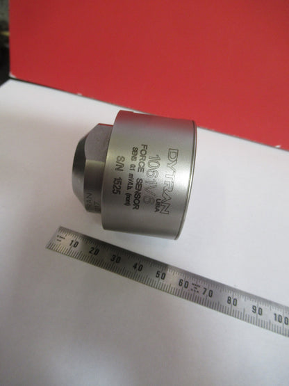 DYTRAN FORCE SENSOR LOAD CELL WITH IMPACT CAP 1061V6 AS PICTURED &S9-A-41