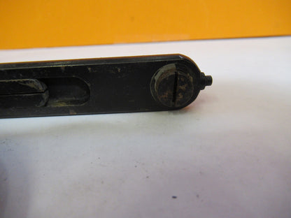 ANTIQUE BAUSCH LOMB MIRROR ASSEMBLY OPTICS MICROSCOPE PART AS PICTURED Y3-A-22