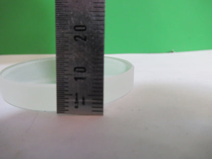 OPTICAL FLAT MIL SPEC BK7 GLASS THICK OPTICS AS PICTURED 80-B-23